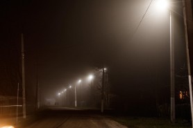 FOTO // Constantinovca este cel mai luminat sat din raionul Edineț, după implicarea echipei Partidului „ȘOR”