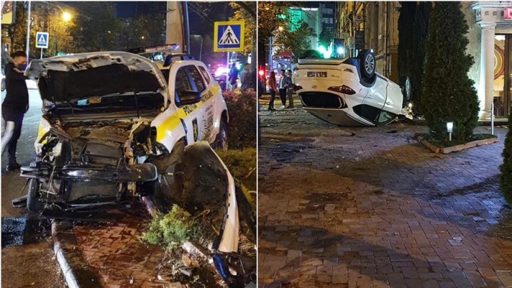 Polițist obligat să achite 384,5 mii de lei pentru reparația automobilului de serviciu după un accident