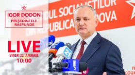 LIVE // Chiar de a pierdut funcția, Igor Dodon nu renunță și la emisiunea „Președintele Răspunde”