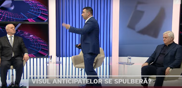 VIDEO // S-a sculat și a plecat. Supărat că este criticat Igor Dodon, un deputatul socialist a părăsit o emisiune TV