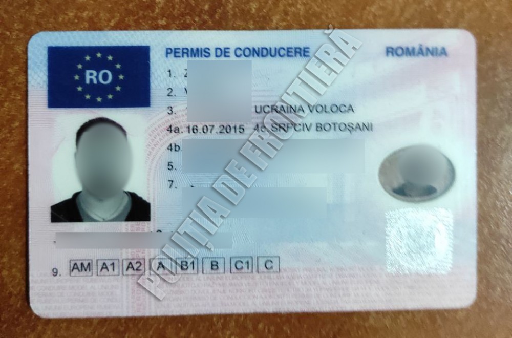 Un ucrainean a încercat să intre în Republica Moldova deținând un Permis de Conducere fals