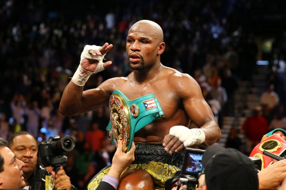FOTO // Floyd Mayweather nu se dezminte! Cadou de zeci de mii de euro pentru nepotul său, care are 5 săptămâni