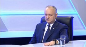 Dodon: Voi intra în Parlament pe ușa din față, nu pe ușa din spate