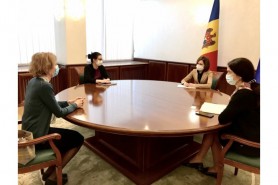 Președintele Maia Sandu a avut o întrevedere cu directorului Biroului de Cooperare al Elveției în Republica Moldova