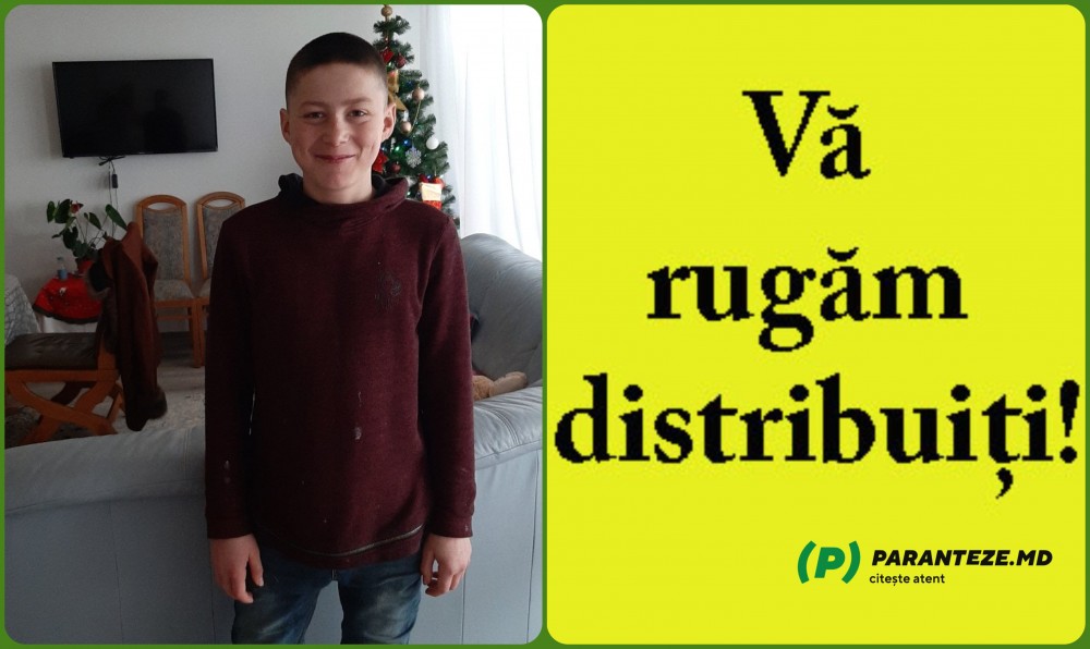 GLODENI: Un minor de 13 ani dispărut de 2 zile. Polițiștii desfășoară acțiuni pentru localizare