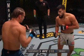 Un luptător din UFC i-a pus la punct pe tâlharii care i-au furat mașina. Unul dintre ei l-a atacat cu o șurubelniță