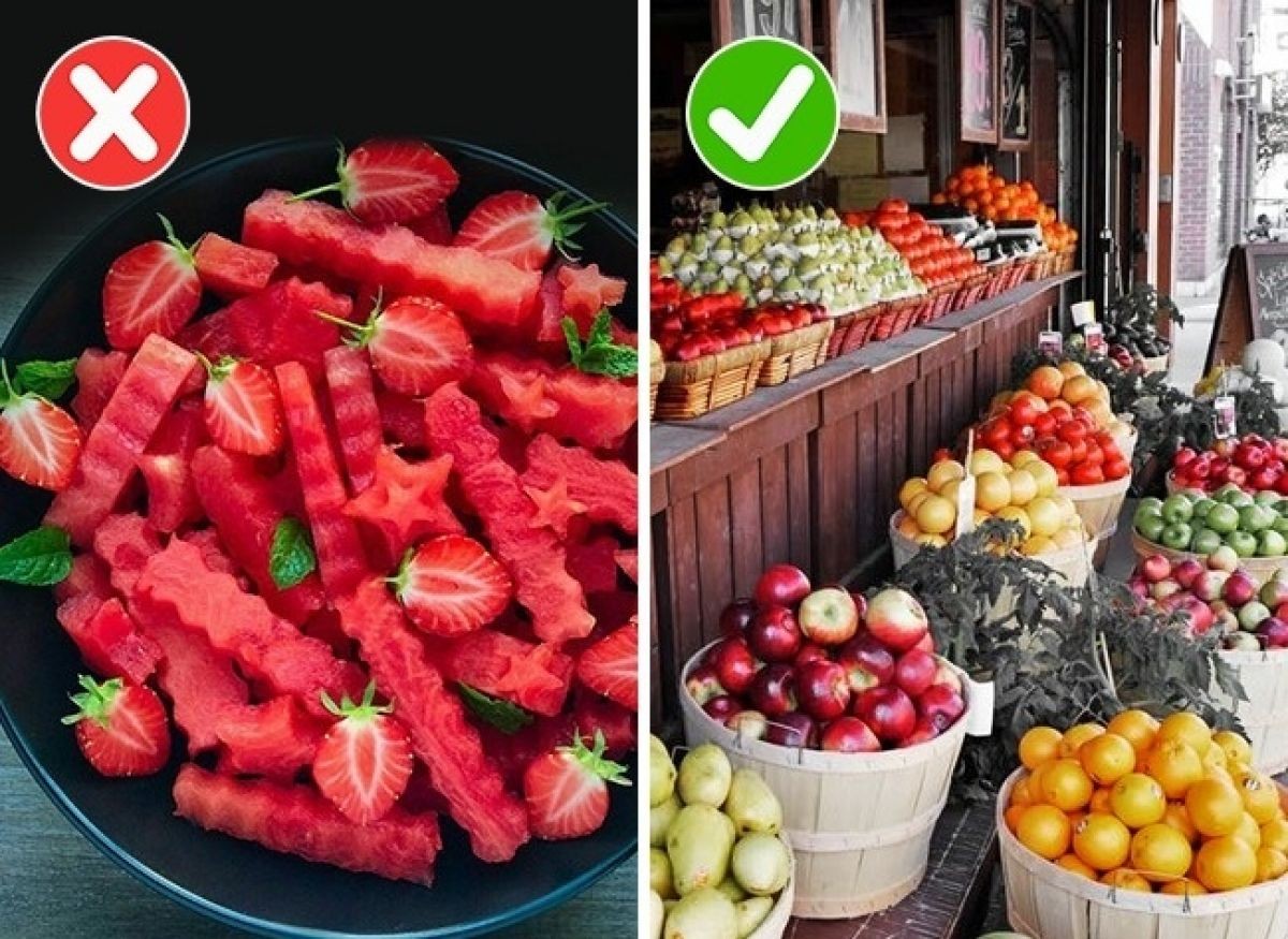 De ce nu e bine să cumperi fructe și legume tăiate. Avertismentul specialistului