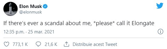 O glumă a lui Elon Musk a adus pe piață o nouă criptomonedă. Cât costă un Elongate