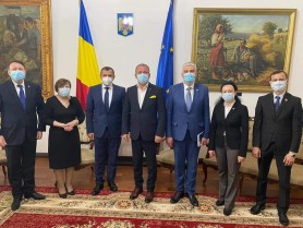 Năstase și deputații Platformei DA au avut o întâlnire cu ministrul român al Agriculturii, Adrian Oros
