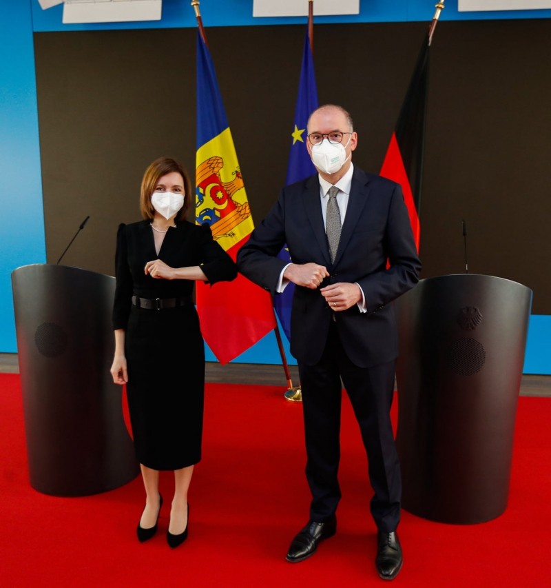 Maia Sandu: „Suntem interesați să continuăm cooperarea noastră pentru dezvoltarea comunităților și a infrastructurii locale”
