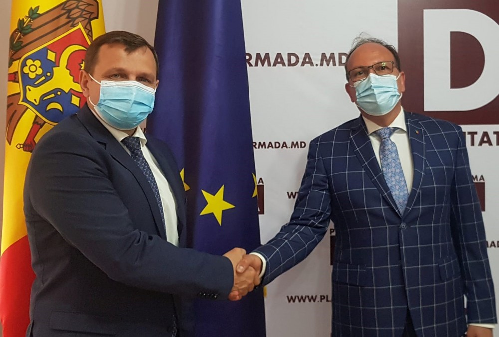 Andrei Năstase a avut o întrevedere cu Ambasadorul României, Daniel Ioniță. Despre ce au discutat