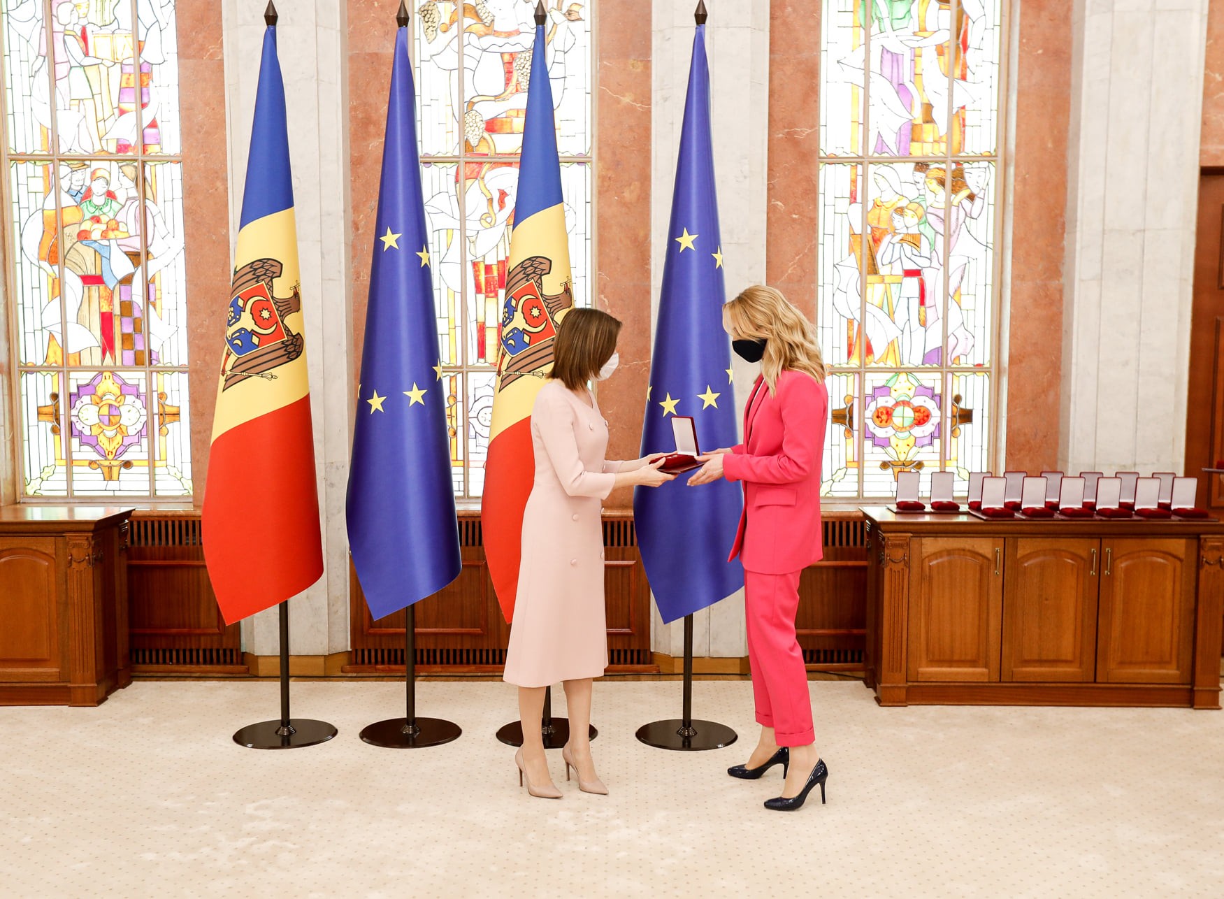 Maia Sandu: „Republica Moldova are artiști talentați și prolifici, adevărați ambasadori ai valorilor și tradițiilor noastre”