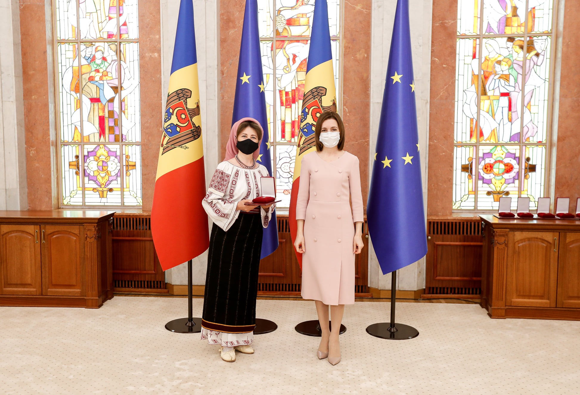 Maia Sandu: „Republica Moldova are artiști talentați și prolifici, adevărați ambasadori ai valorilor și tradițiilor noastre”