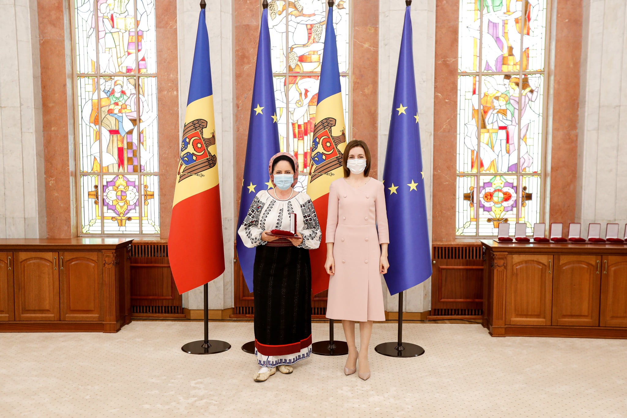 Maia Sandu: „Republica Moldova are artiști talentați și prolifici, adevărați ambasadori ai valorilor și tradițiilor noastre”