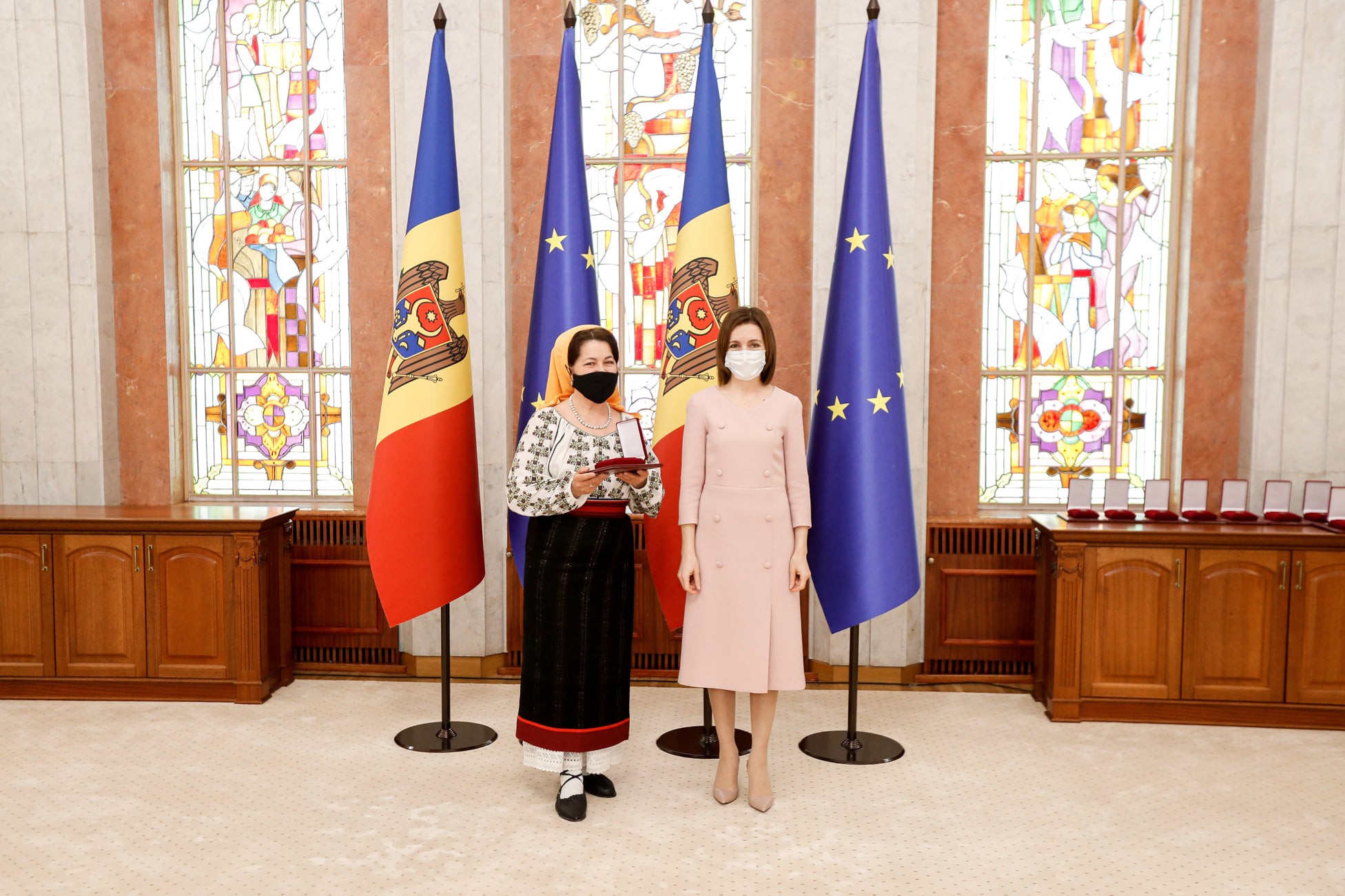 Maia Sandu: „Republica Moldova are artiști talentați și prolifici, adevărați ambasadori ai valorilor și tradițiilor noastre”