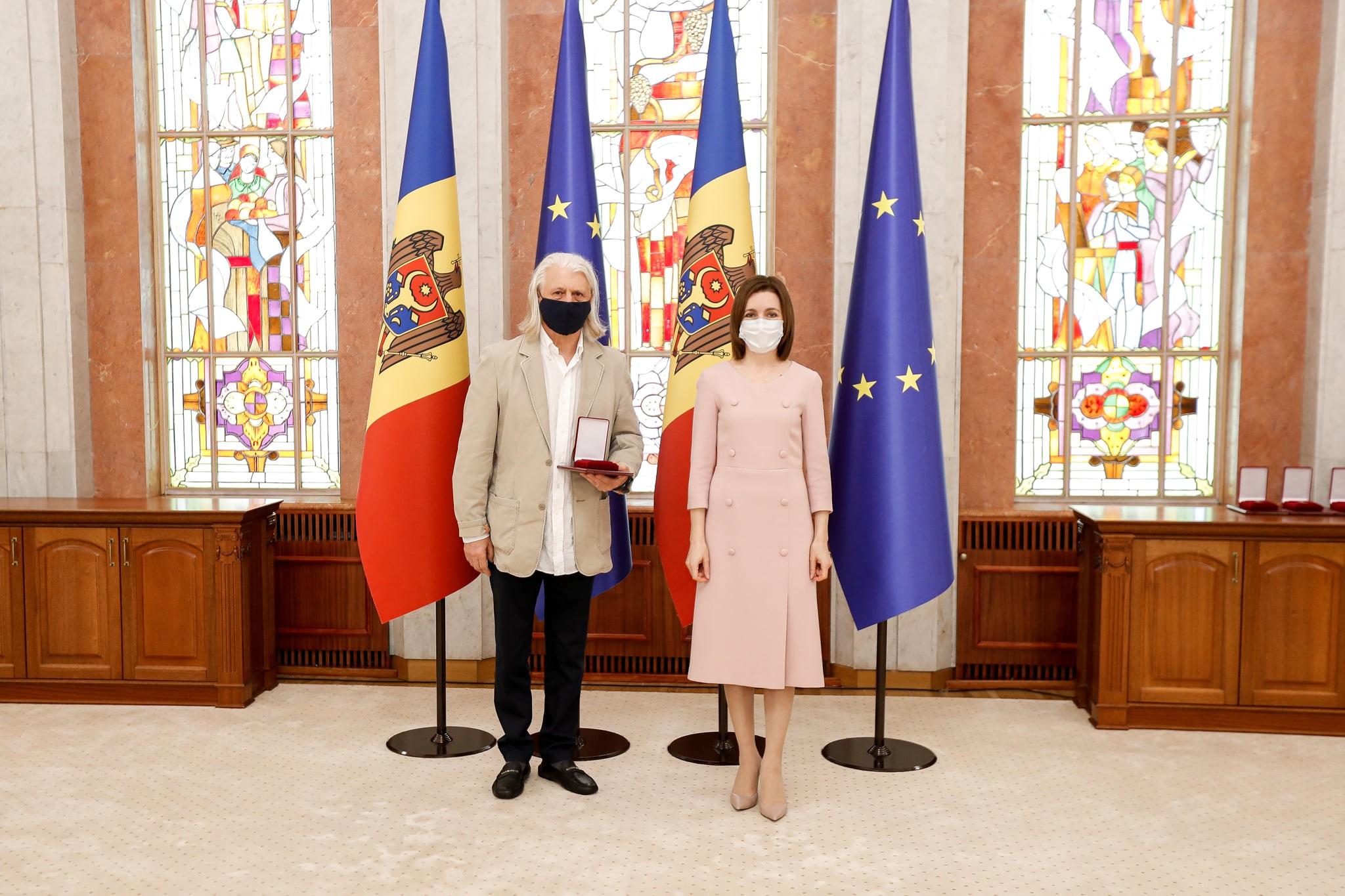 Maia Sandu: „Republica Moldova are artiști talentați și prolifici, adevărați ambasadori ai valorilor și tradițiilor noastre”