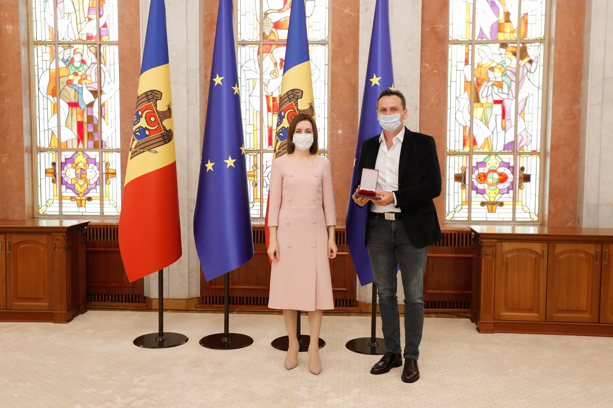 Maia Sandu: „Republica Moldova are artiști talentați și prolifici, adevărați ambasadori ai valorilor și tradițiilor noastre”