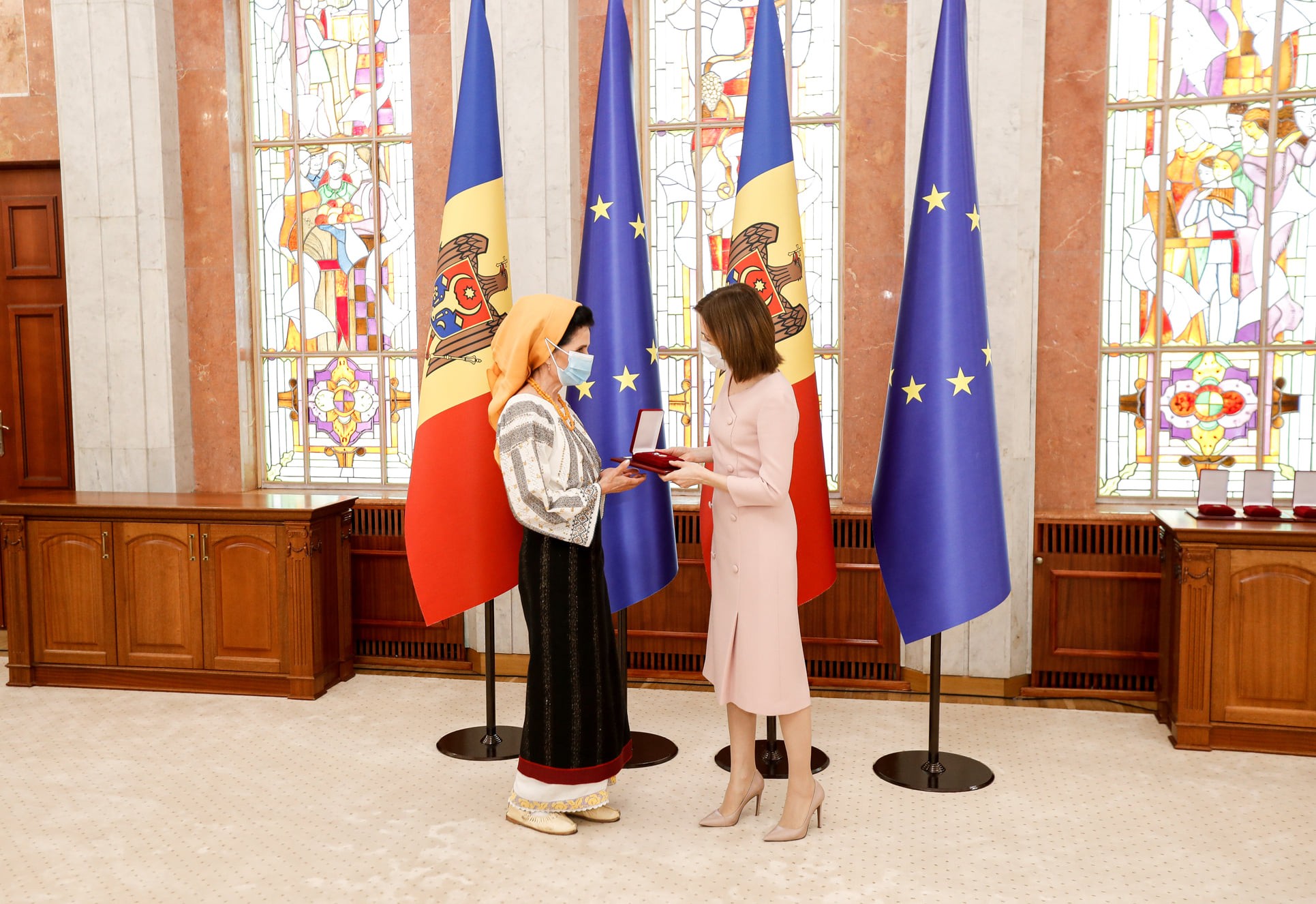 Maia Sandu: „Republica Moldova are artiști talentați și prolifici, adevărați ambasadori ai valorilor și tradițiilor noastre”