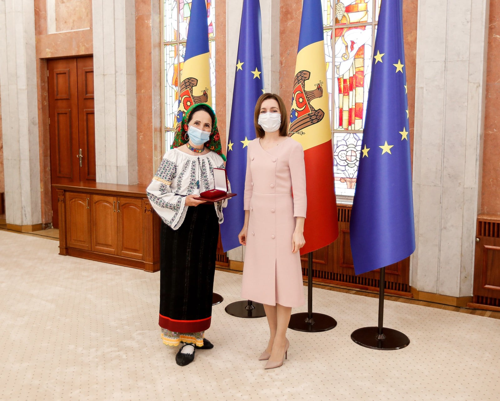 Maia Sandu: „Republica Moldova are artiști talentați și prolifici, adevărați ambasadori ai valorilor și tradițiilor noastre”