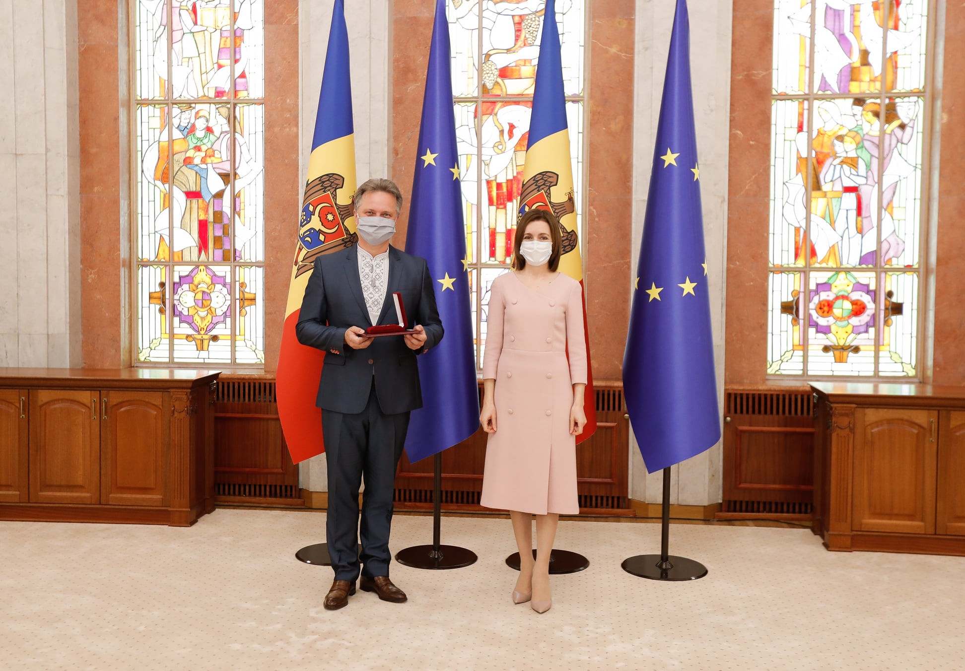 Maia Sandu: „Republica Moldova are artiști talentați și prolifici, adevărați ambasadori ai valorilor și tradițiilor noastre”