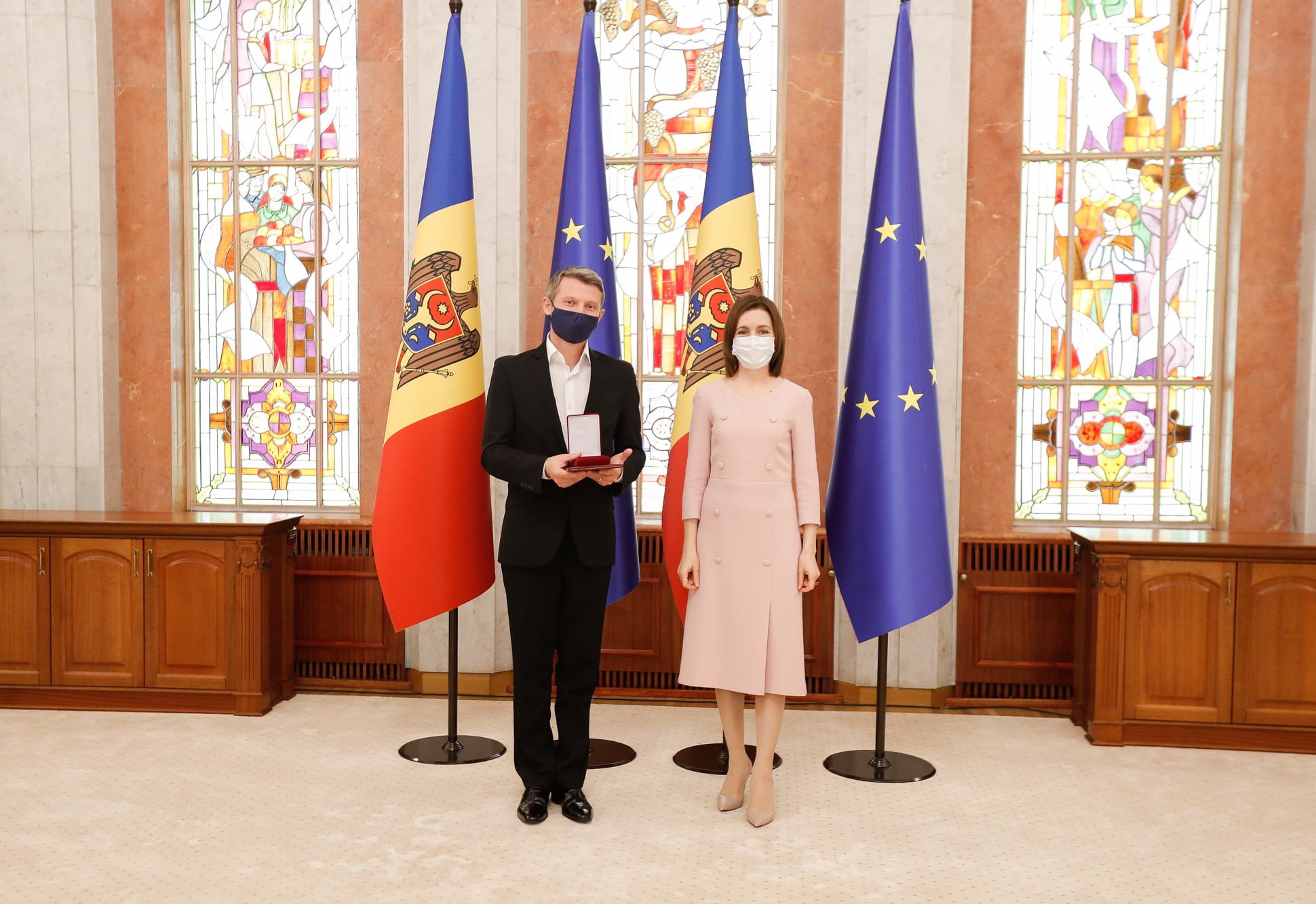 Maia Sandu: „Republica Moldova are artiști talentați și prolifici, adevărați ambasadori ai valorilor și tradițiilor noastre”