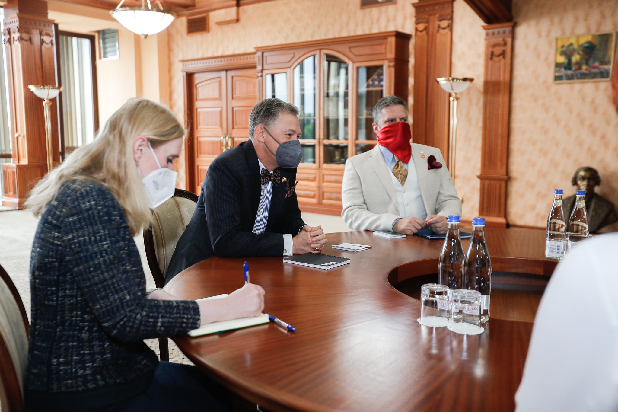 FOTO // Maia Sandu a discutat cu Adjunctul Asistentului Secretarului de Stat al SUA, George Kent