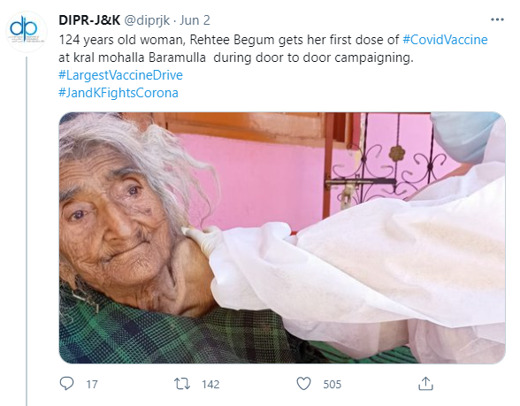 În India a fost găsită cea mai bătrână femeie din lume. Câți ani are și cum s-a făcut descoperirea uluitoare