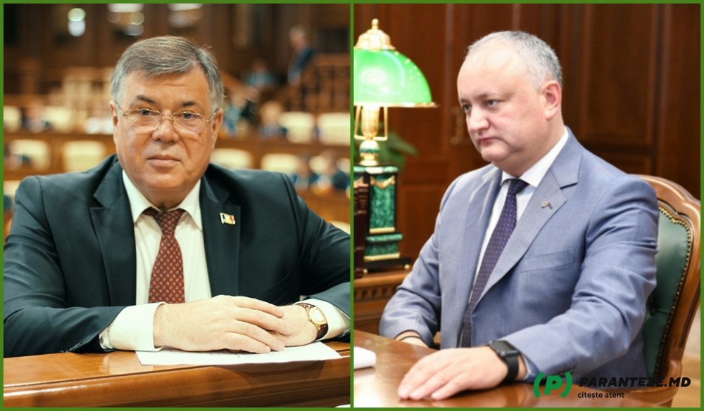 Se aude zăngănit de cătușe după 11 iulie pentru Dodon. Iurie Reniță anunță una dintre prioritățile viitorului Parlament