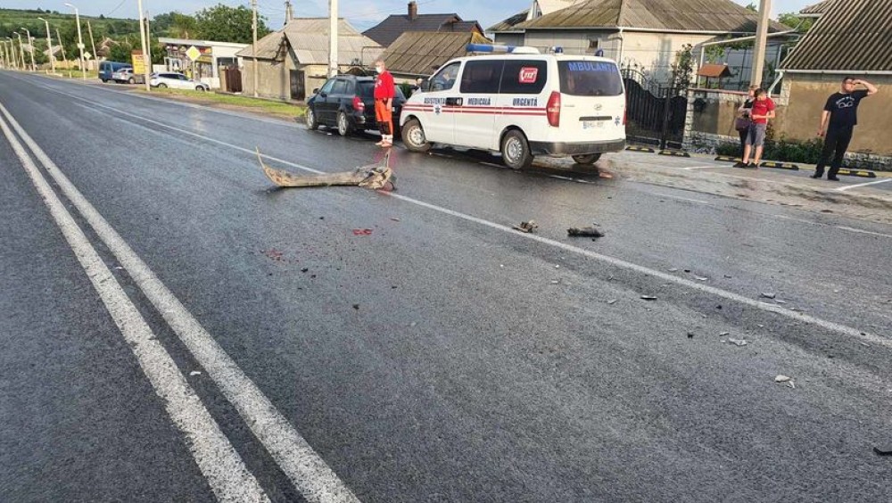 Trei persoane au ajuns la spital în urma unui accident GRAV la Peresecina