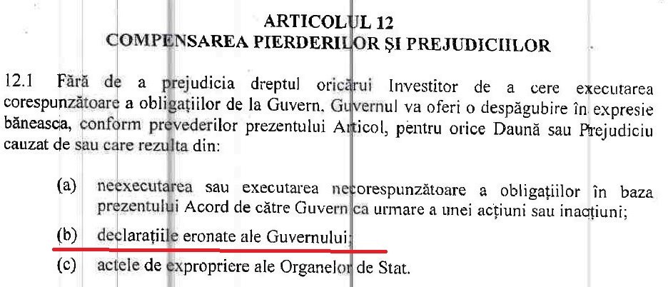 DOC // Declarația premierului Ciocoi ce poate costa Moldova circa 100 milioane de euro