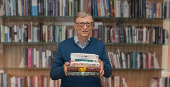 5 cărți recomandate de Bill Gates pentru vara 2021. Ce se află pe lista de lecturi a miliardarului