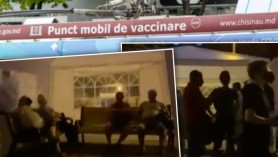 Maratonul VACCINĂRII: Zeci de persoane au prins coadă de ieri seară