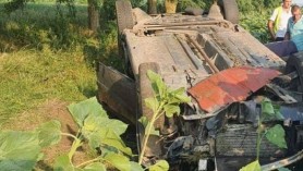 Accident GRAV la Fălești. Trei persoane au fost transportate de urgență la spital