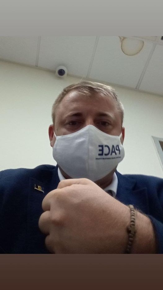 FOTO // Ultimul mesaj transmis de Cavcaliuc după reținerea de la Moscova: „Indiferent ce va fi cu mine, voi luptați până la victorie”