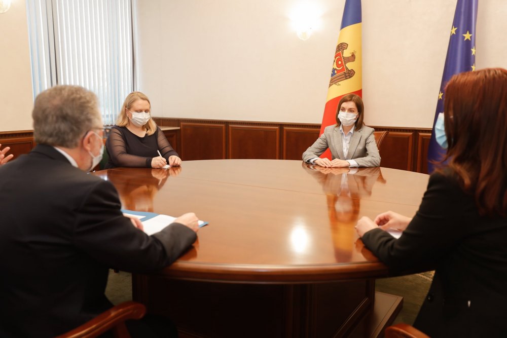 Maia Sandu: Republica Moldova va beneficia de asistență din partea Agenției franceze pentru Dezvoltare