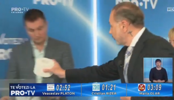 Rizea i-a oferit un cadou lui Platon: Să nu mai mănânce rahat în fața moldovenilor