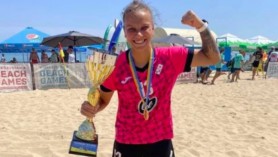 O moldoveancă a devenit CAMPIONA Ucrainei la fotbal de plajă
