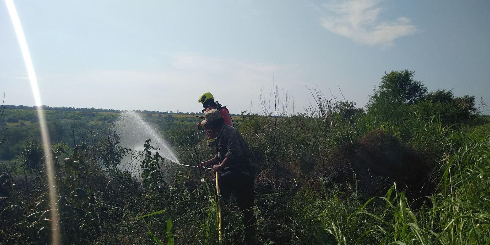 FOTO // Durere cumplită la Taraclia. 35 hectare de grâu au ars