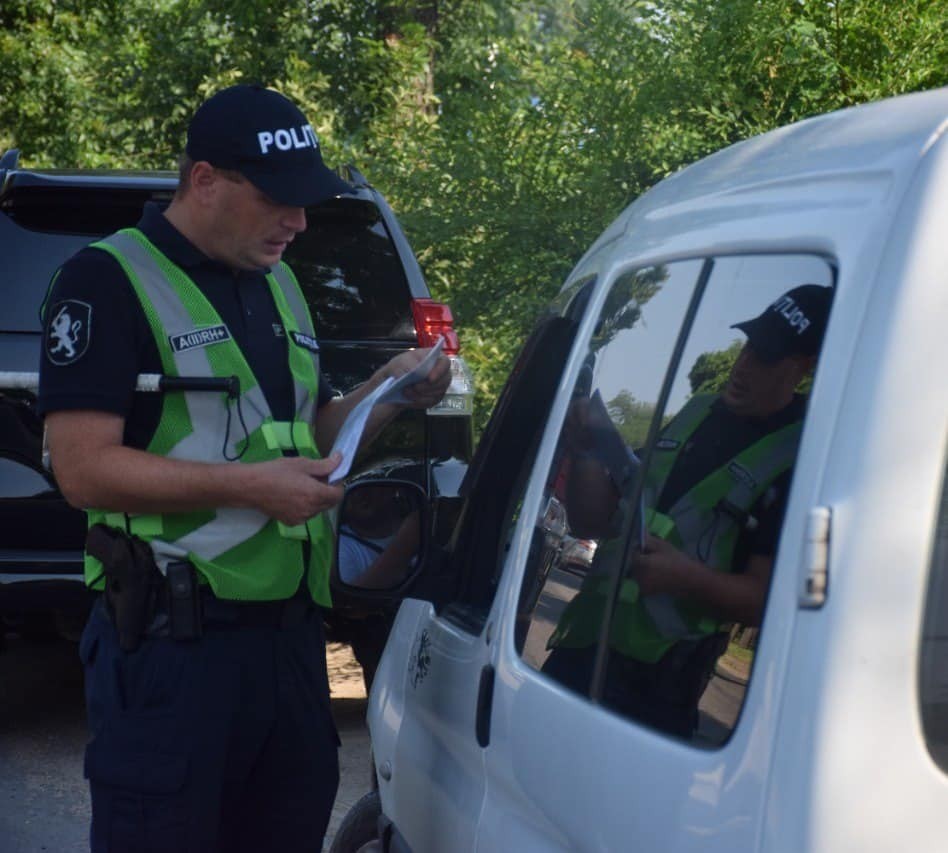 Filtre de poliție pe Șoseaua Muncești: Peste 250 de autovehicule verificate iar 105 șoferi au fost penalizați