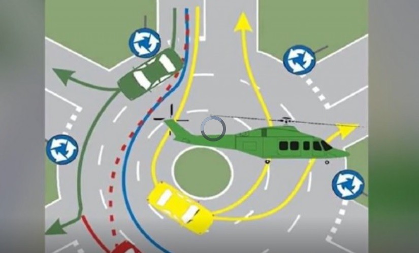 „Cine are prioritate în sensul giratoriu de la Aviatorilor? Elicopterul sau autoturismul?”. Românii fac haz de aterizarea forţată a elicopterului Black Hawk în Bucureşti