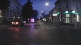 Doi bicicliști tamponați în centrul Capitalei chiar lângă sediul MAI