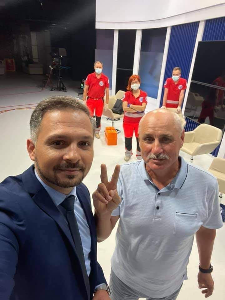 FOTO // Primele imagini cu Ghenadie Cosovan și Sergiu Tofilat după ce s-au BĂTUT în DIRECT la TV