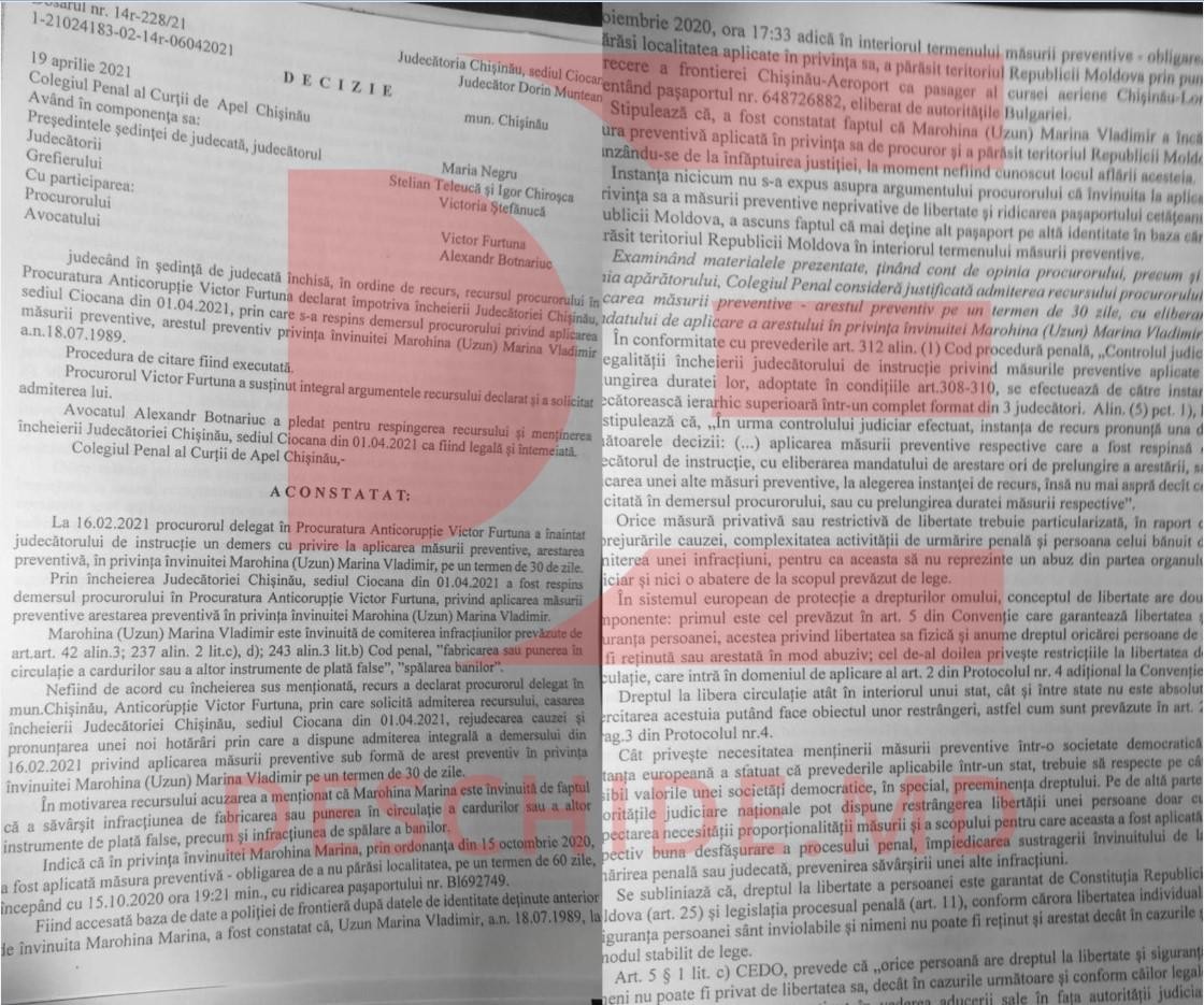 Stoianoglo nu cunoaște cum a fost scăpată verișoara lui Platon din Moldova