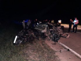 FOTO // Accident TERIBIL la Sîngerei. Doi bărbați au murit, iar alte patru persoane, printre care și un copil, au ajuns la spital
