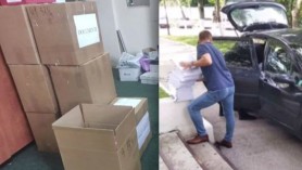 Șterg urmele? Angajații Poliției de Frontieră, surprinși cum evacuează documente din sediul instituției