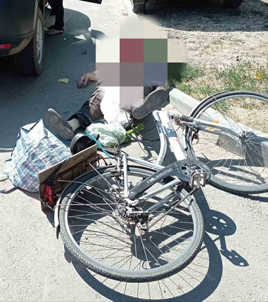 Acident fatal la Cahul. Un bărbat de 72 de ani a decedat după ce s-a tamponat cu bicicleta într-un Duster