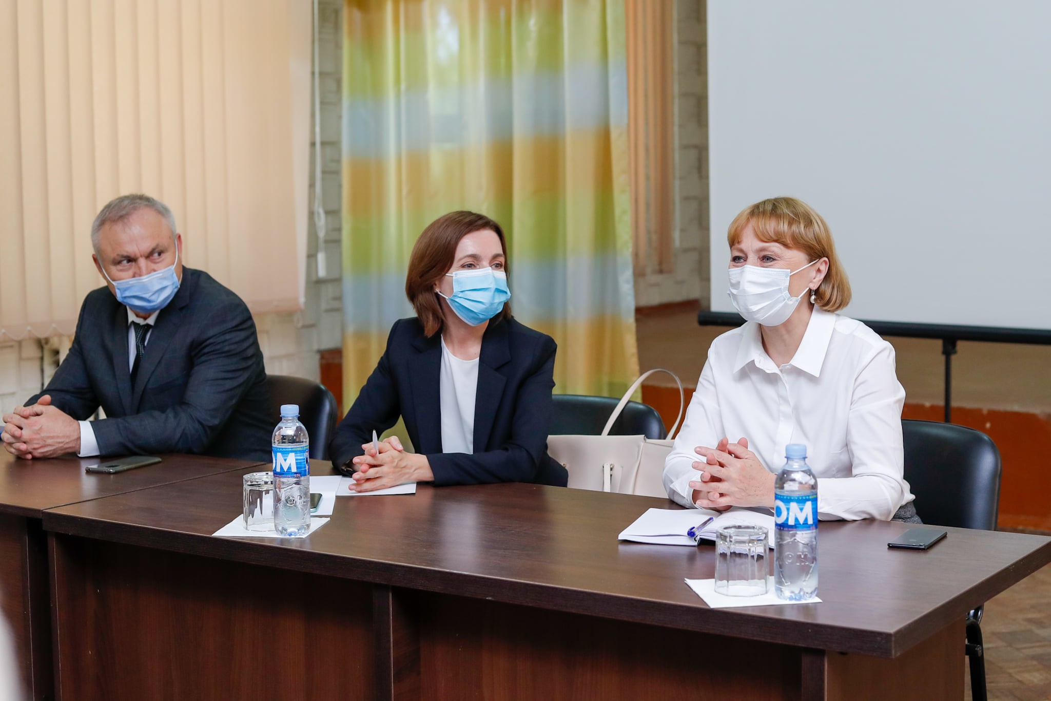 FOTO // Maia Sandu către cetățenii din Criuleni: „Scopul nostru este să acționăm hotărât în toate sectoarele”