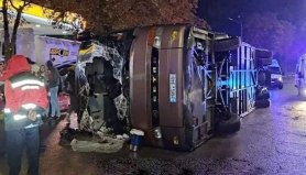 Pasagerii implicați în accidentul din Kiev vor fi preluați de un alt autocar