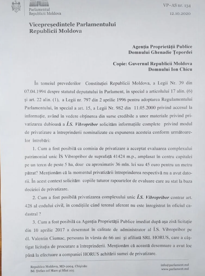 DOC // Securitatea energetică a R.Moldova în mâinile unui offshore cercetat pentru evaziune fiscală și contrabandă