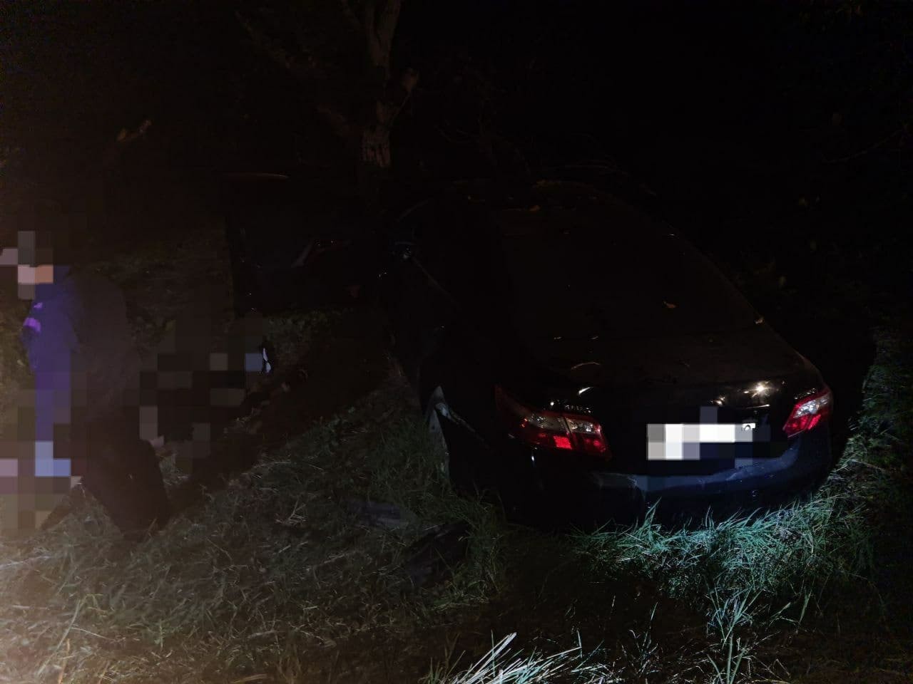 FOTO // Tragedie în sudul țării. Un bărbat a murit după ce s-a izbit cu mașina într-un copac